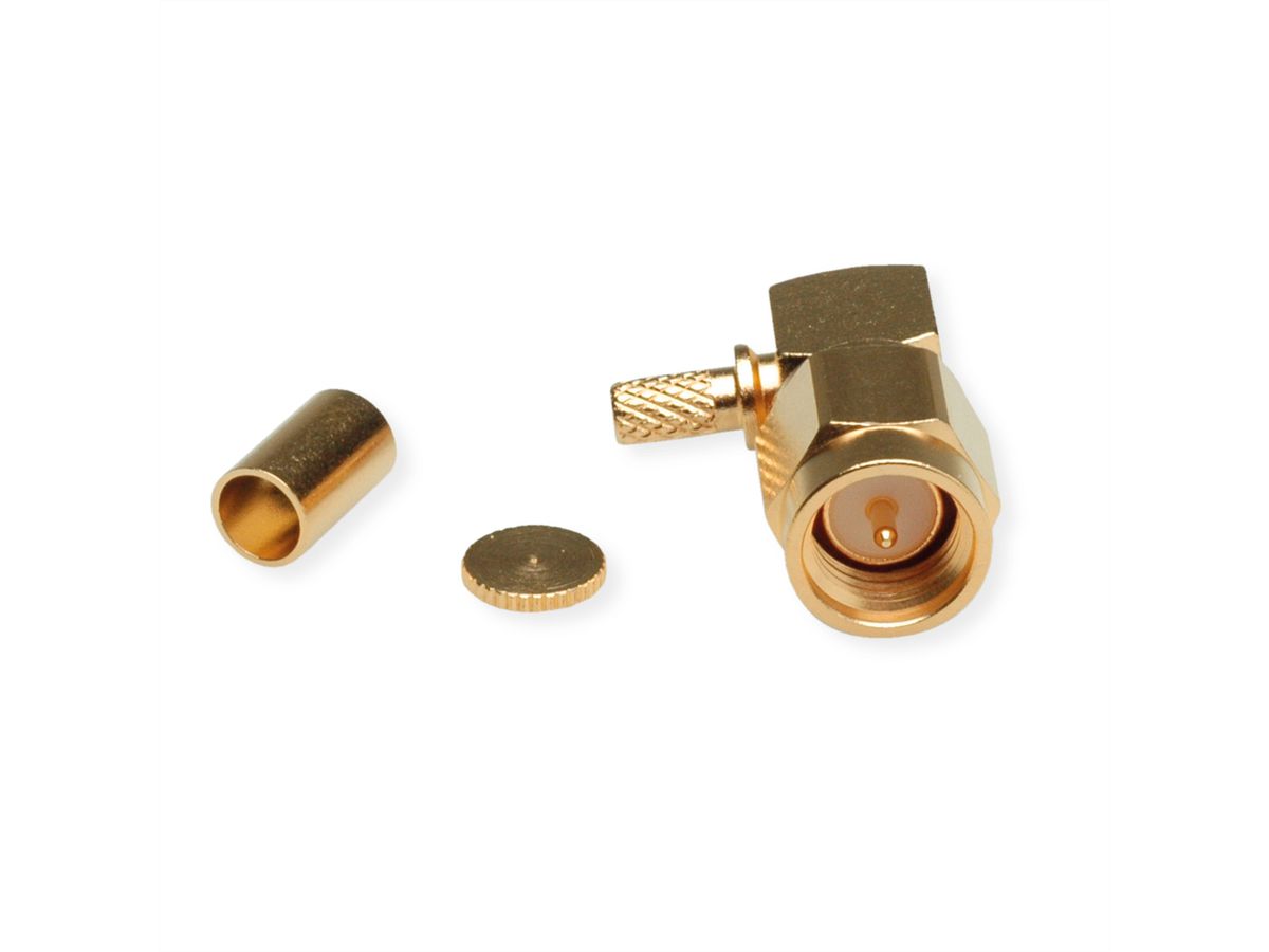 TELEGÄRTNER SMA-Winkelstecker, G8 für RG-316, Crimp