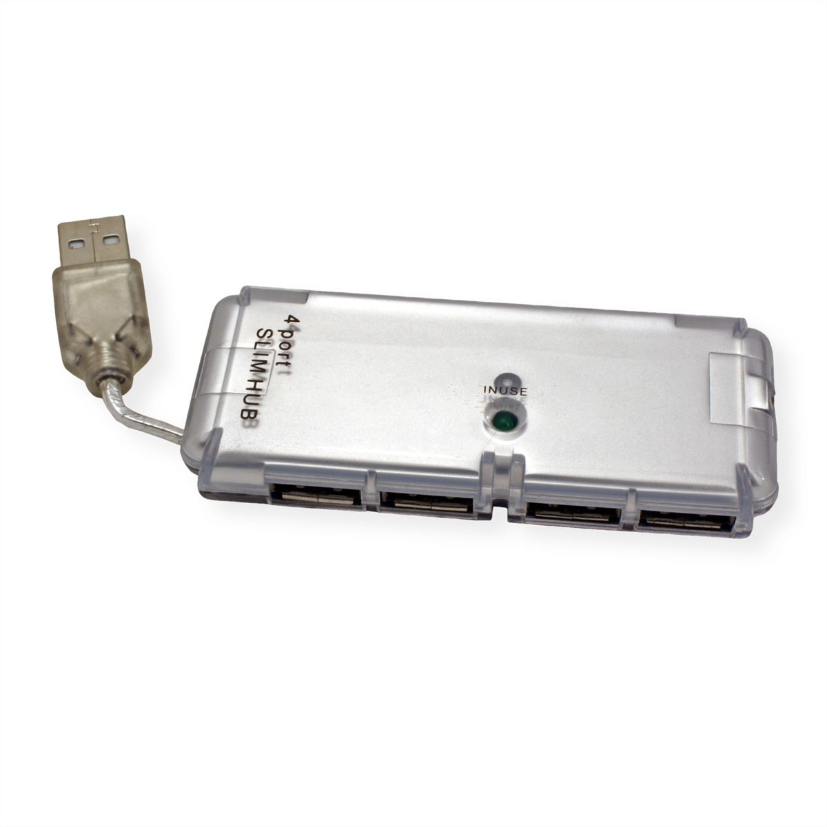 VALUE USB 2.0 Notebook Hub, 4 Ports, ohne Netzteil
