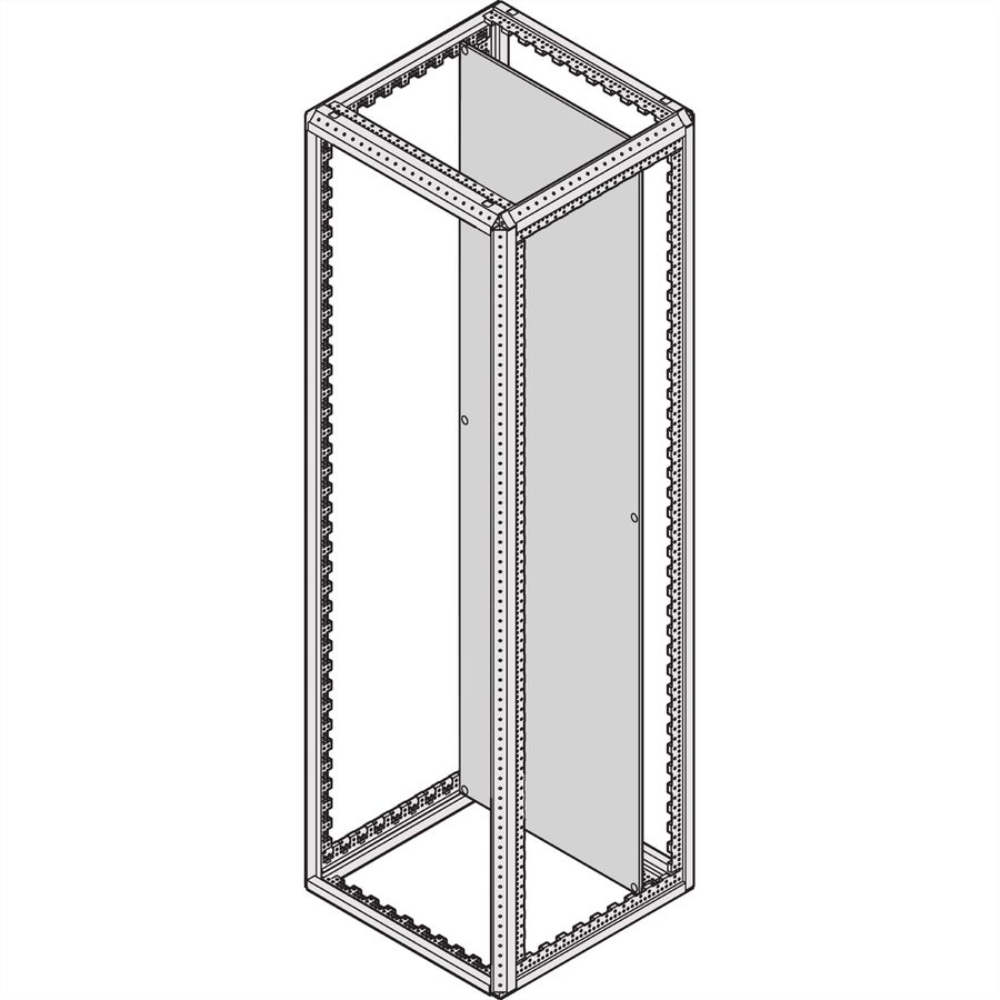 SCHROFF Montageplatte, Höhe 1800 mm - MONTAGEPLATTE 1800H 800B