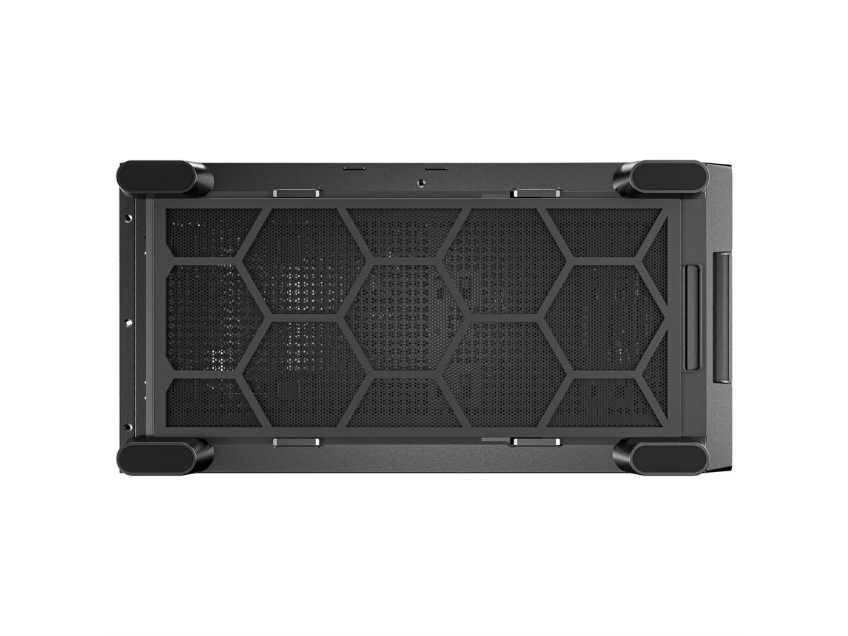 ANTEC FLUX PC Gehäuse Midi Tower Gaming ATX, schwarz