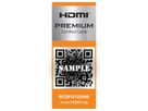 ROLINE 4K PREMIUM HDMI Ultra HD Kabel mit Ethernet, ST/ST, schwarz, 3 m