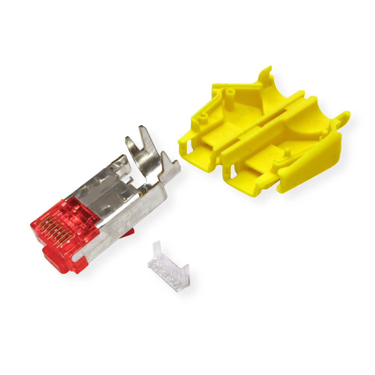 HiRose TM21 Stecker geschirmt, Tülle gelb, 50 Stück