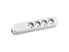 BACHMANN SMART Steckdosenleiste 4xCEE7/3 weiß, ohne Zuleitung