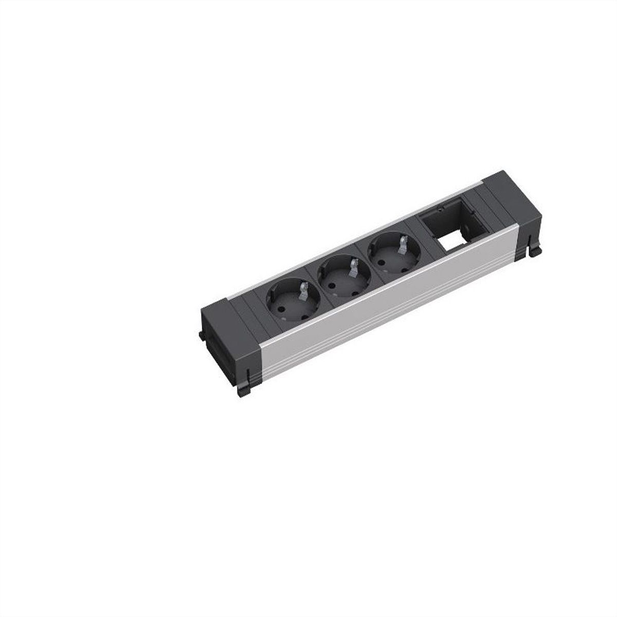 BACHMANN CONFERENCE TOP FRAME Medium Einsatz 3x Schutzkontakt 1x ABD