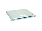 TELEGÄRTNER PROFI V LWL-Panel mit Kupplungen, 24x LC Duplex, blau, OS2