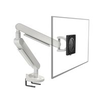 BACHMANN ZG1 Monitorarm DS weiß, Tischmontage, 17-34 Zoll, bis 11 kg