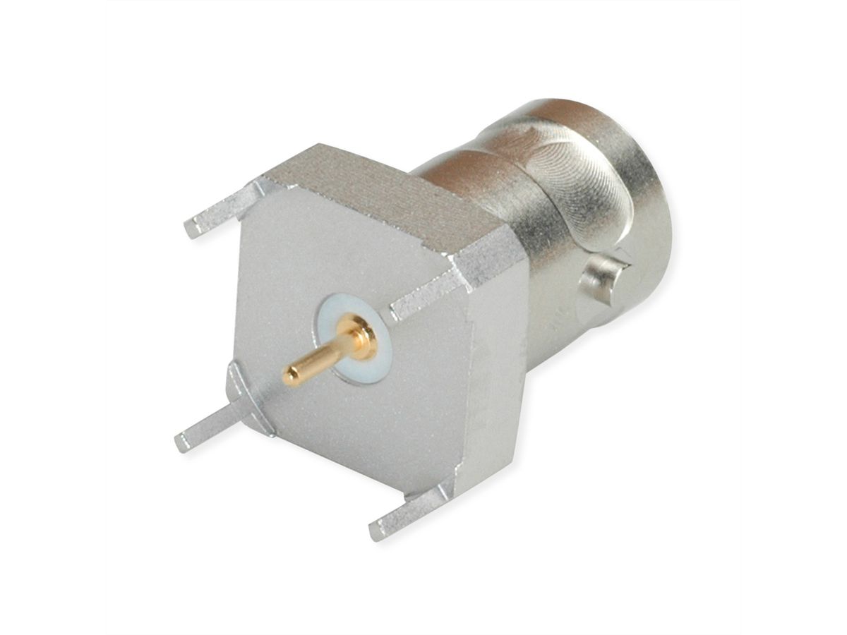 TELEGÄRTNER BNC-Buchse 50 Ohm für gedruckte Schaltungen