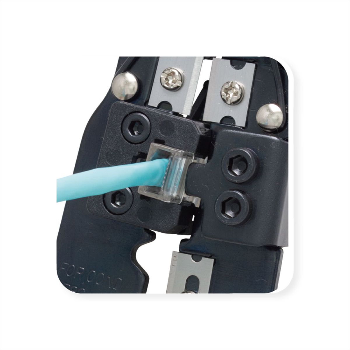 VALUE Crimpzange 8Pin 8Contact