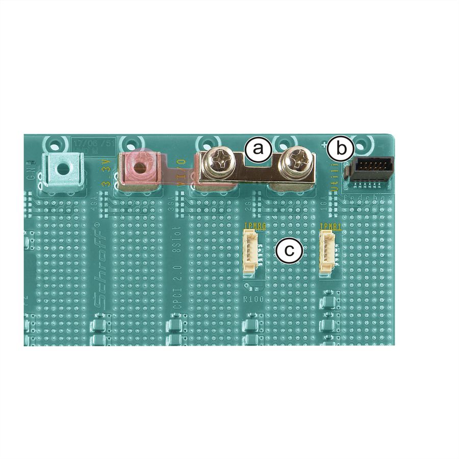 SCHROFF BUSPL. 8SL 3HE CPCI R 64 5V