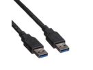 ROLINE USB 3.2 Gen 1 Kabel, Typ A-A, schwarz, 1,8 m