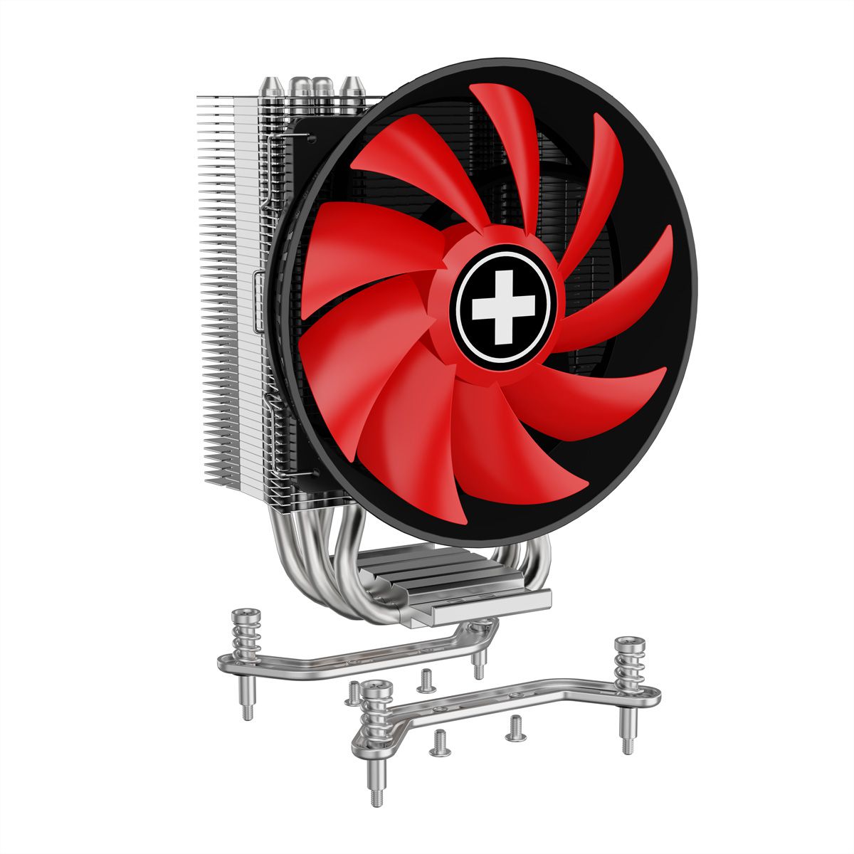 XILENCE XC049 CPU-Kühler, 120mm PWM FDB Lüfter, 150W TDP