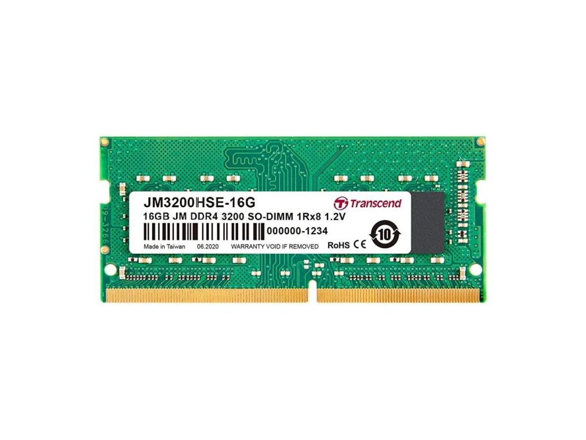 Transcend JetRam JM3200HSE-16G Speichermodul 16 GB 1 x 16 GB DDR4 3200 MHz