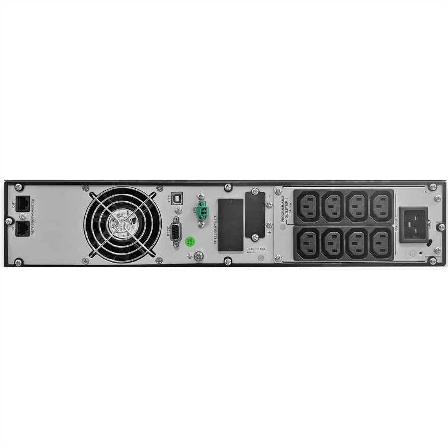 GUDE EPB 8810-1 USV 1000VA UPS Backup Tower/RM, schwarz