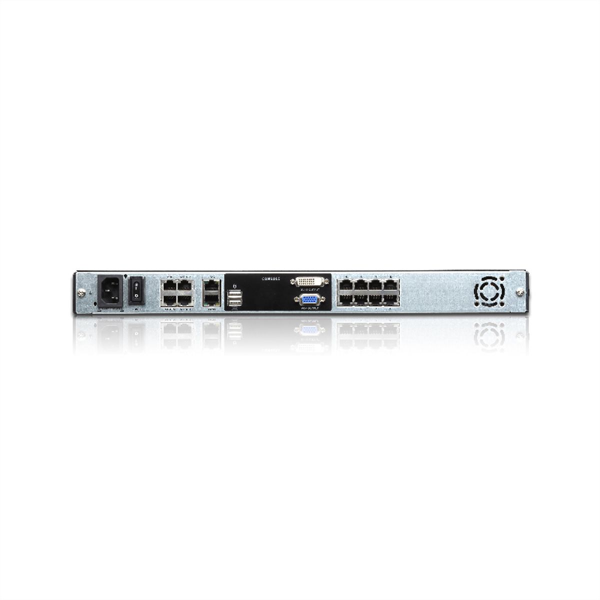 ATEN KL1108VN 48cm LCD IP-KVM 8-Port, UK-Layout