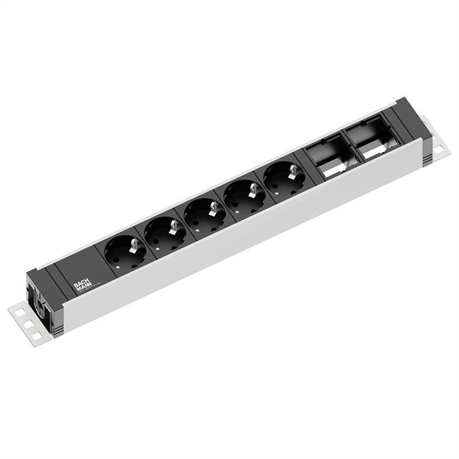 BACHMANN UNIVERSAL 5x Schutzkontakt 2x ABD, 3 m