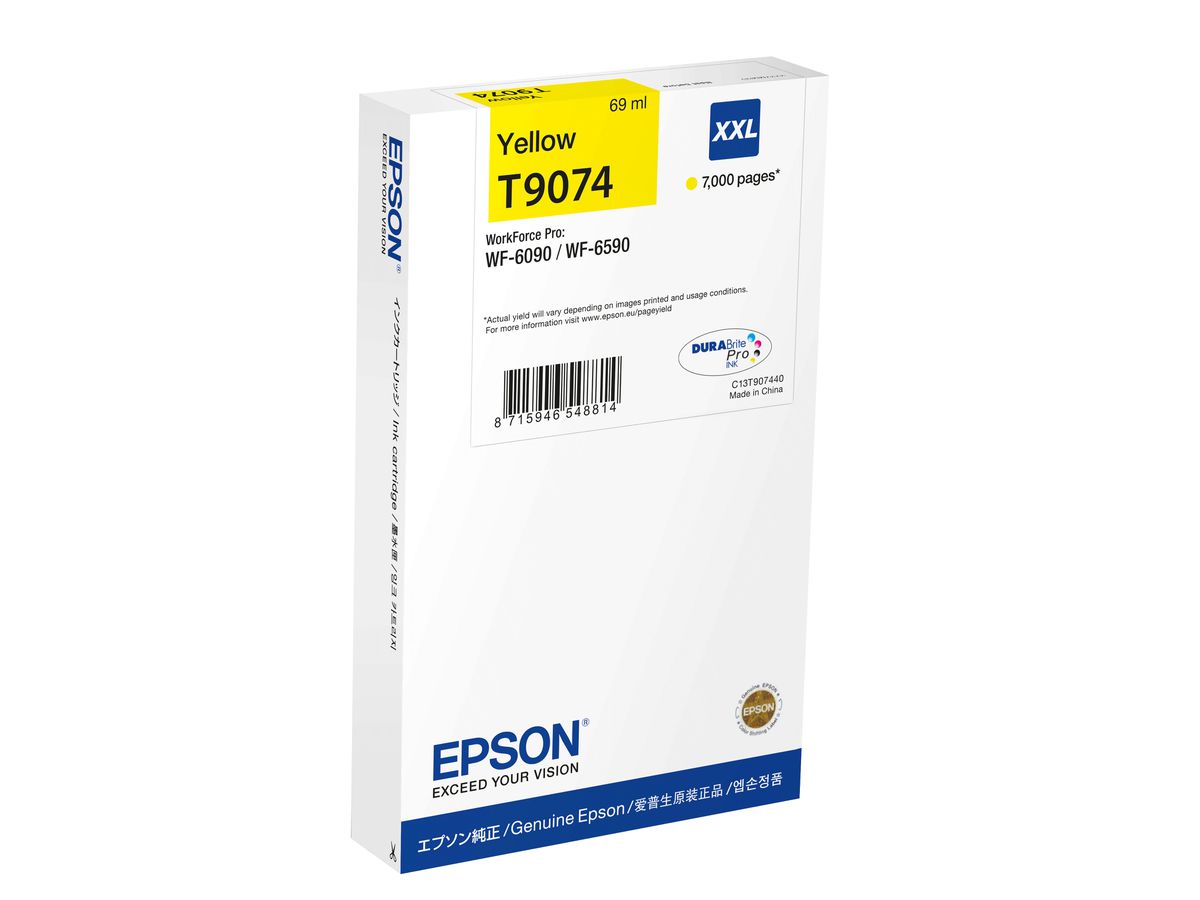 Epson C13T90744N Druckerpatrone 1 Stück(e) Original Extrahohe (Super-) Ausbeute Gelb