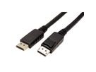 VALUE DisplayPort Kabel, DP ST - ST, LSOH, schwarz, 7,5 m