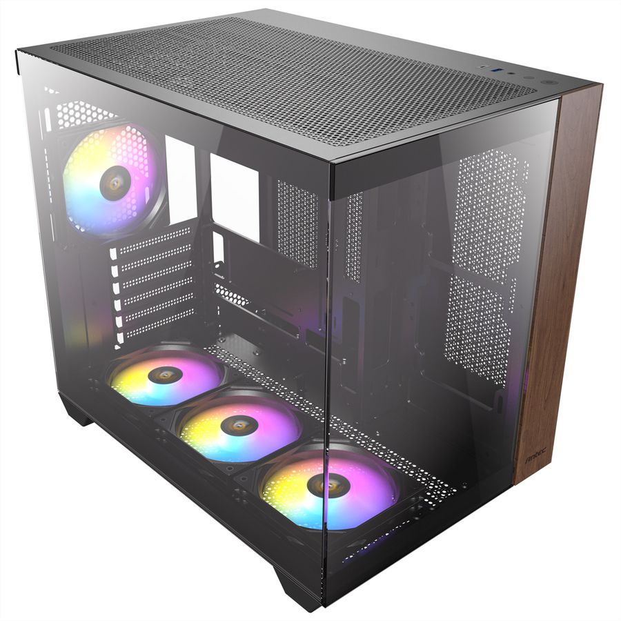 ANTEC CX800 ARGB_B PC Gehäuse Midi Tower Wood ATX