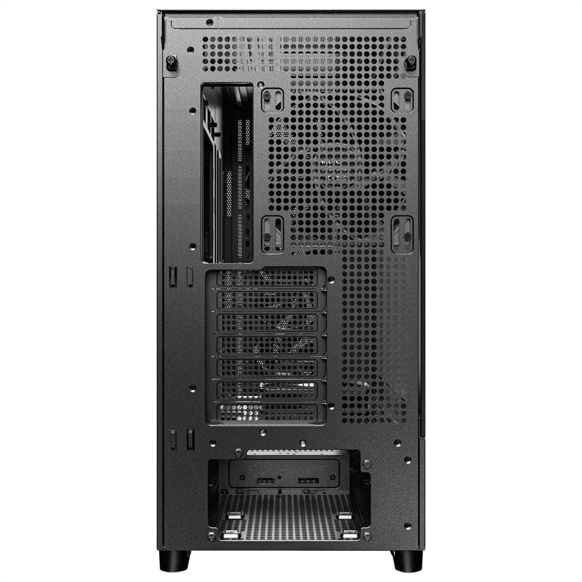 ANTEC FLUX PC Gehäuse Midi Tower Gaming ATX, schwarz