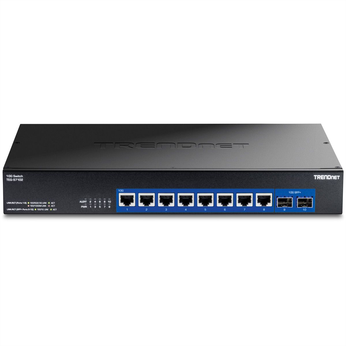 TRENDnet TEG-S7102 10-Port 10G Switch Unmanaged
