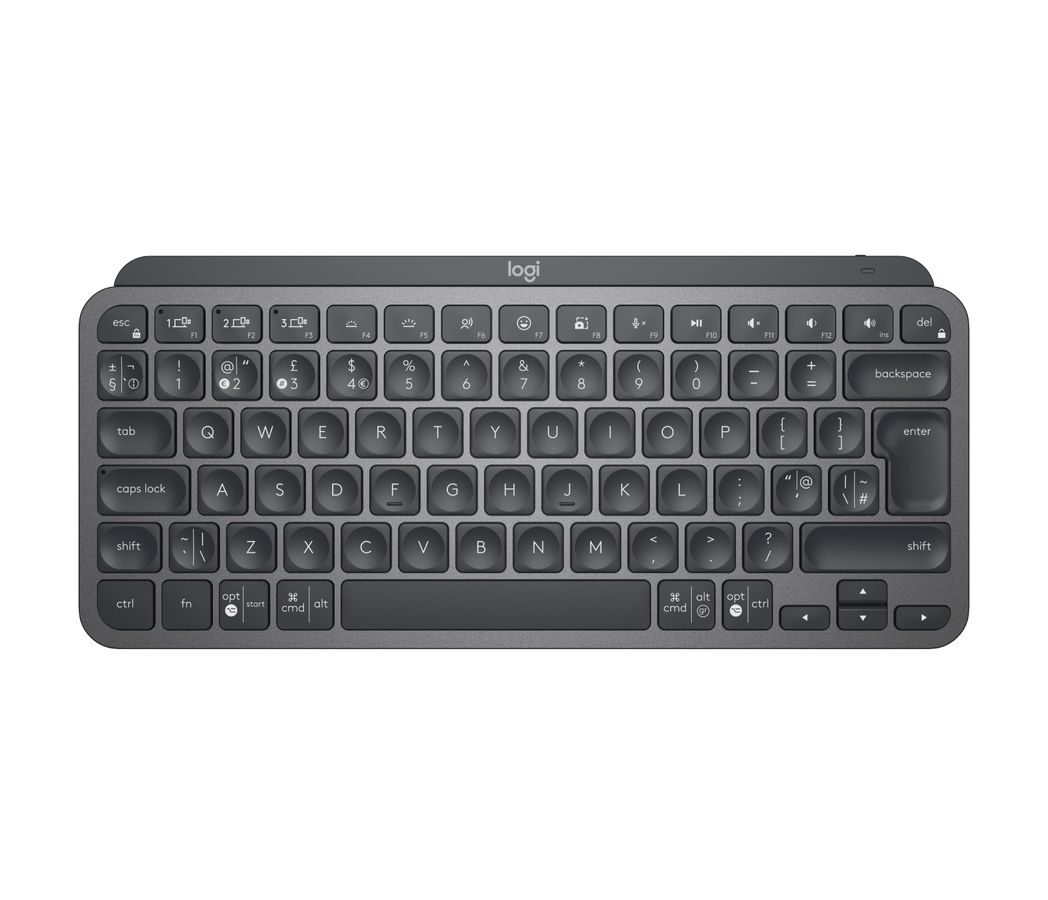Logitech MX Keys Mini for Business Tastatur RF Wireless + Bluetooth QWERTY Englisch Graphit