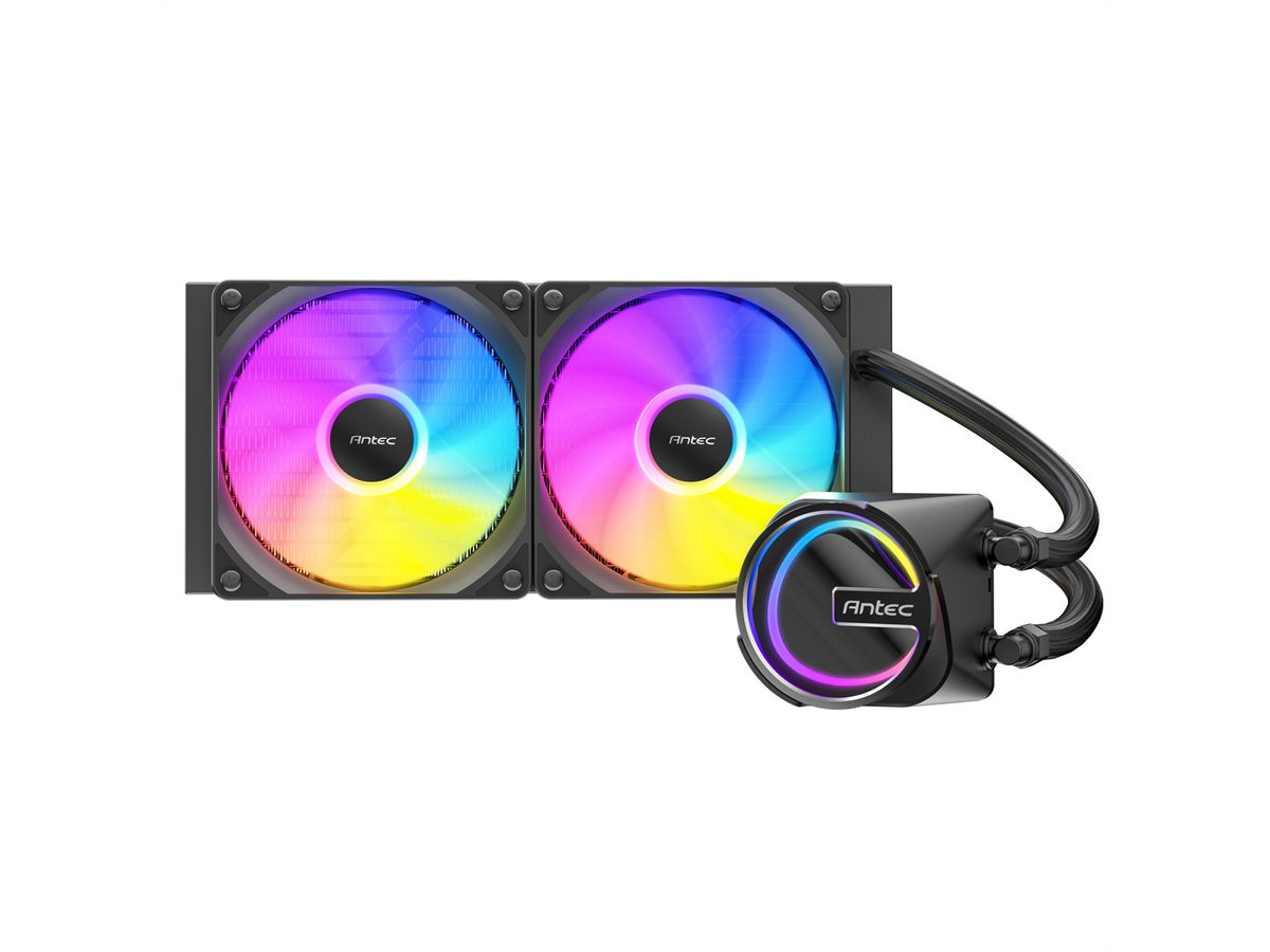 ANTEC Skeleton 240 ARGB Prozessorlüfter Wasserkühlung, schwarz