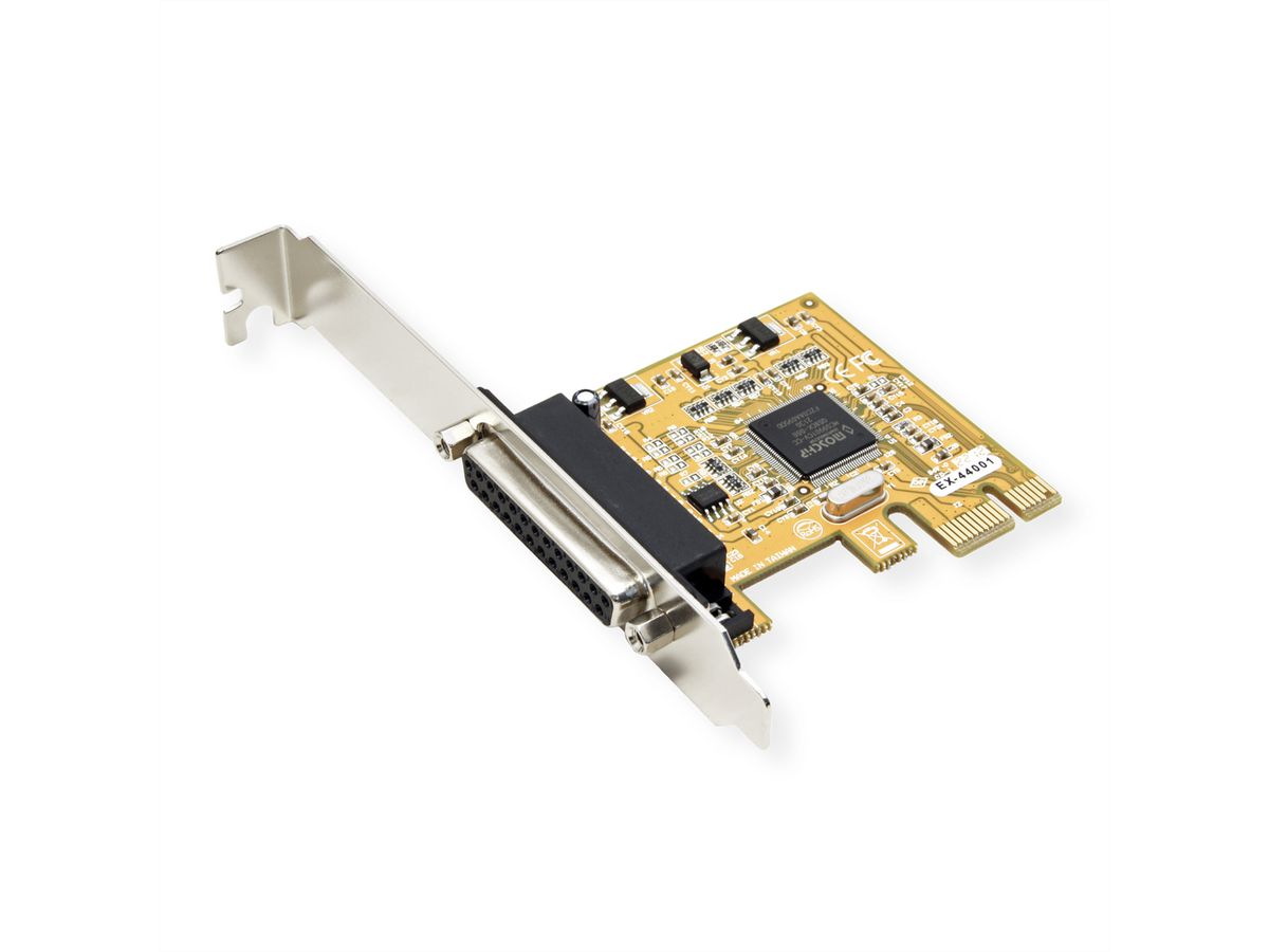 EXSYS EX-44001 PCIe x1 LP 1x parallel EPP inkl. LowProfile Bügel