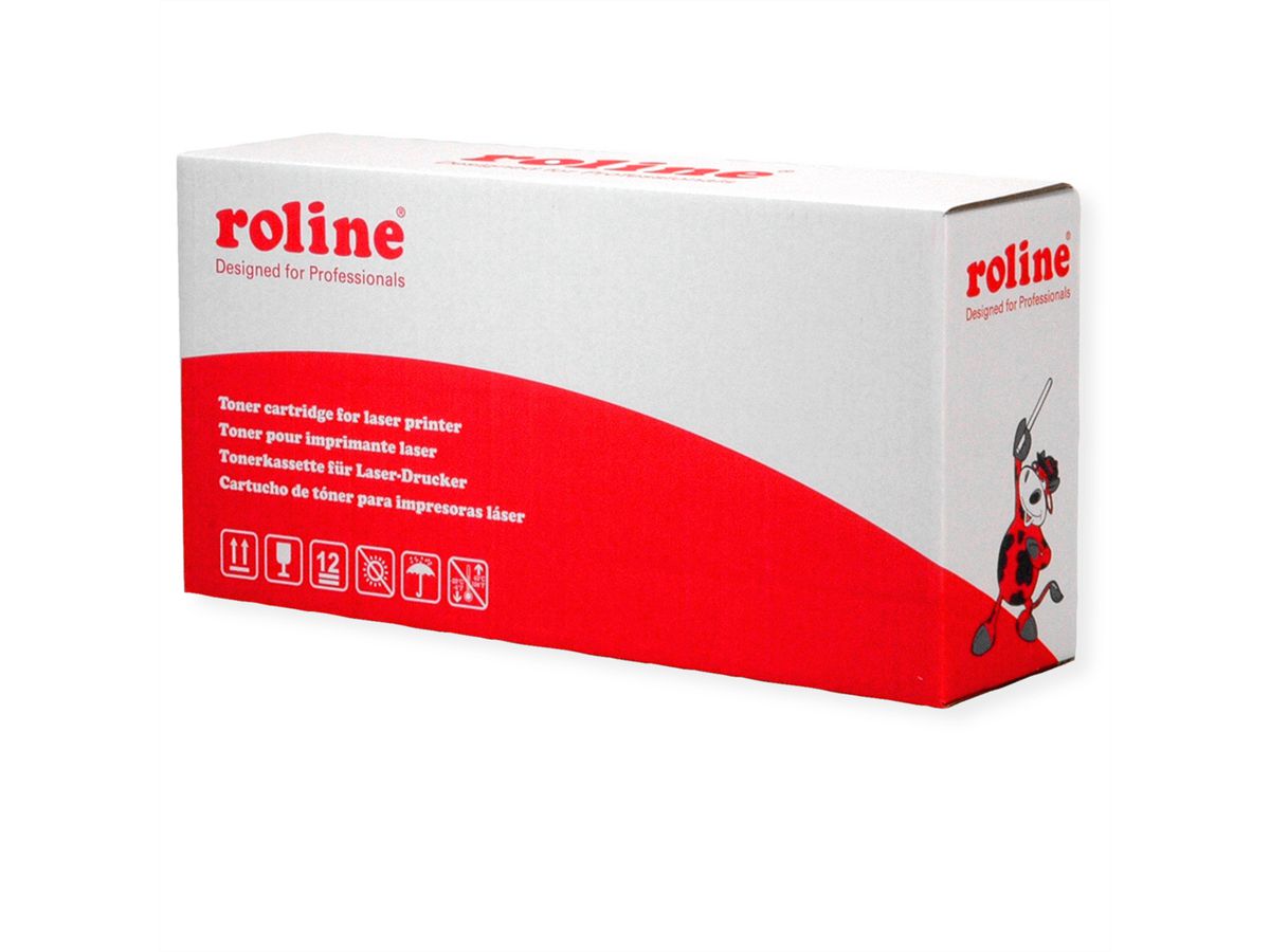 ROLINE Toner kompatibel zu CF413X, Nr.410X, für HP Color LJ Pro M452dn, ca. 5.000 Seiten, magenta