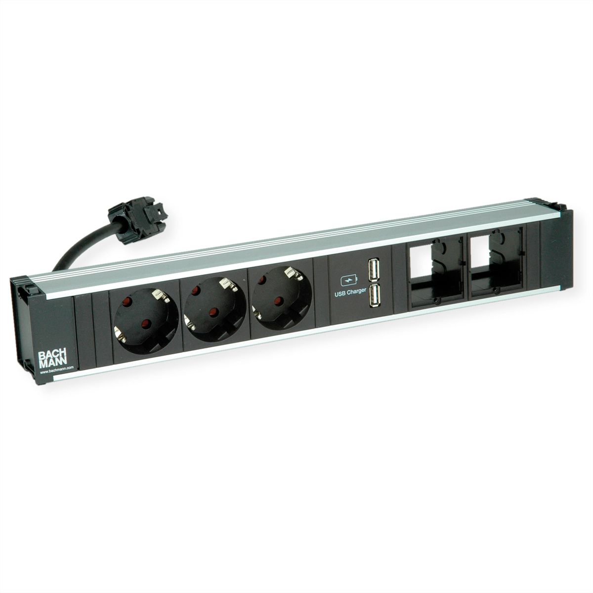 BACHMANN CONI 3xCEE7/3 1x USB Charger