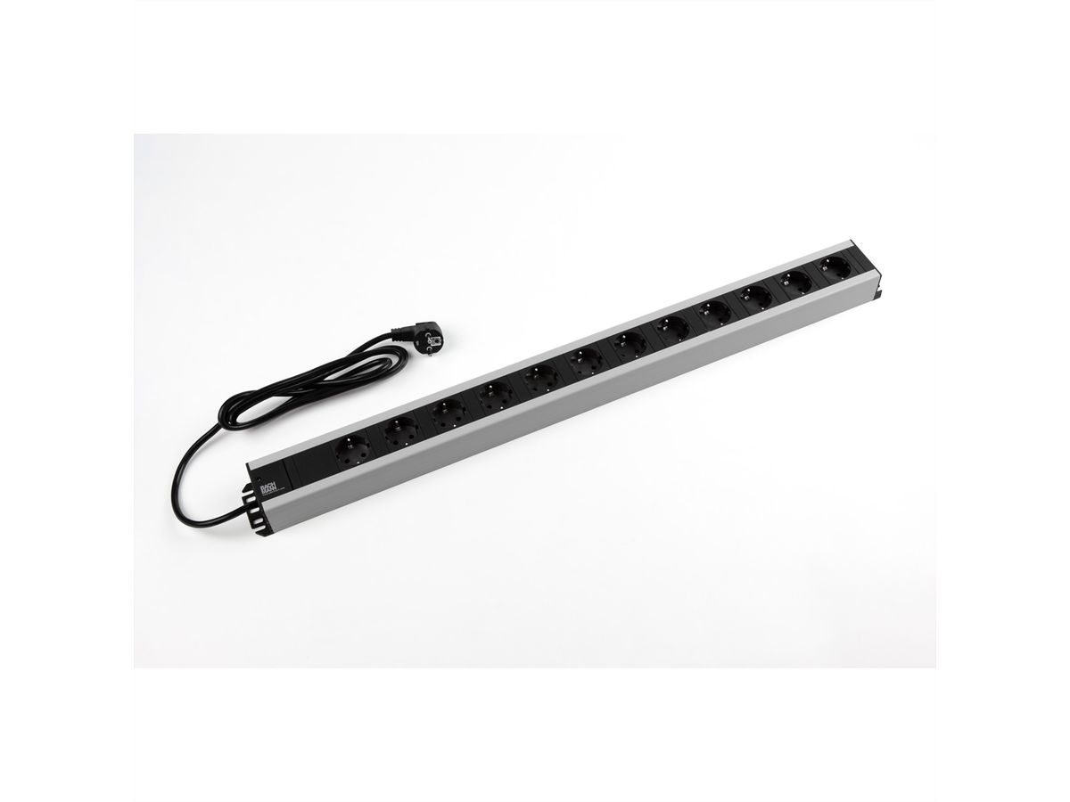 BACHMANN Handwerkerleiste 12x Schutzkontakt, 2 m