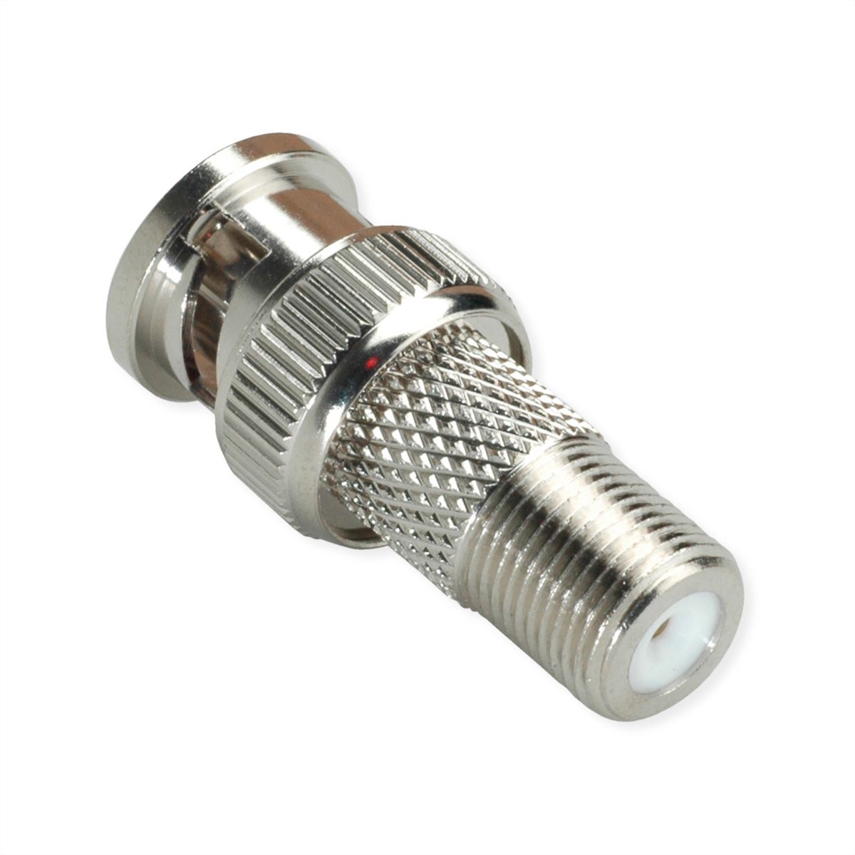 TELEGÄRTNER Adapter BNC-Stecker / F-Buchse
