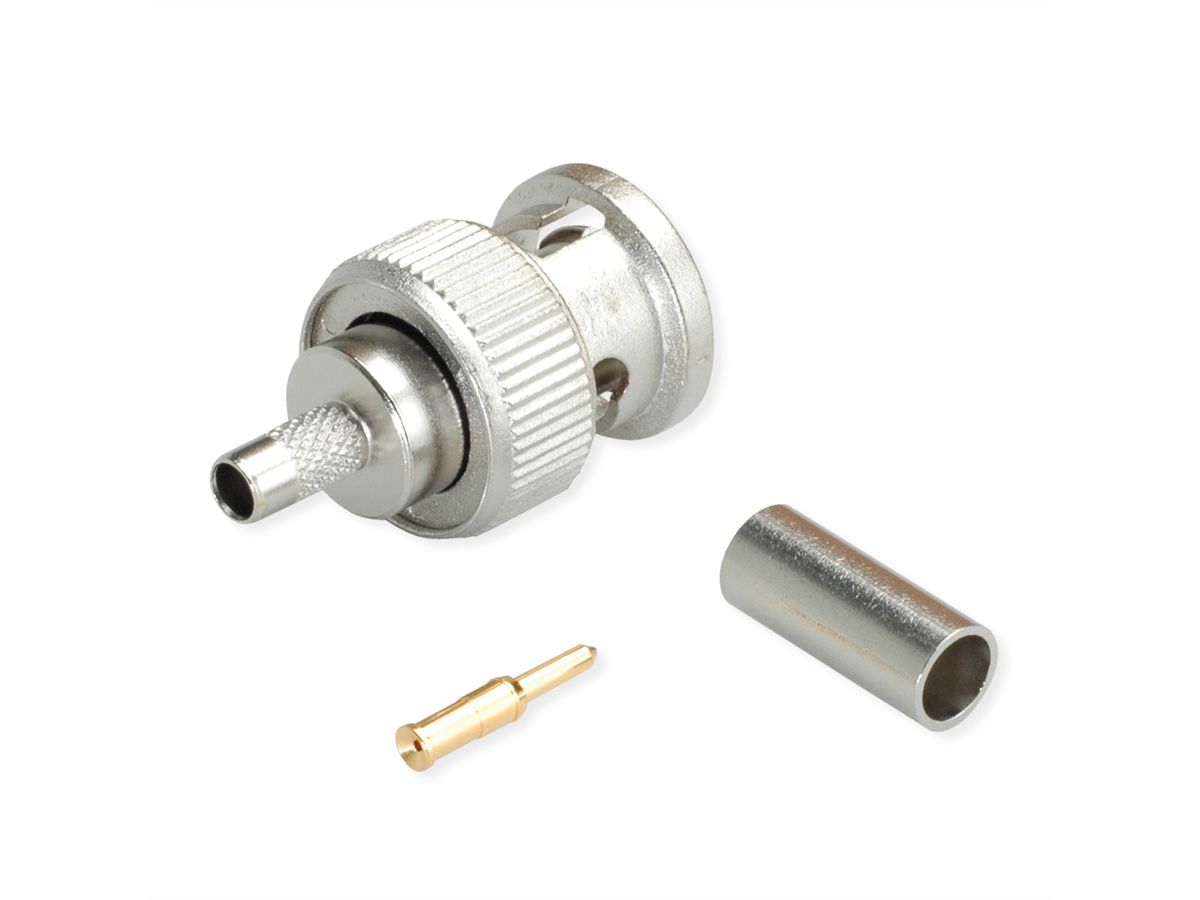 TELEGÄRTNER BNC-Crimpstecker 75 Ohm