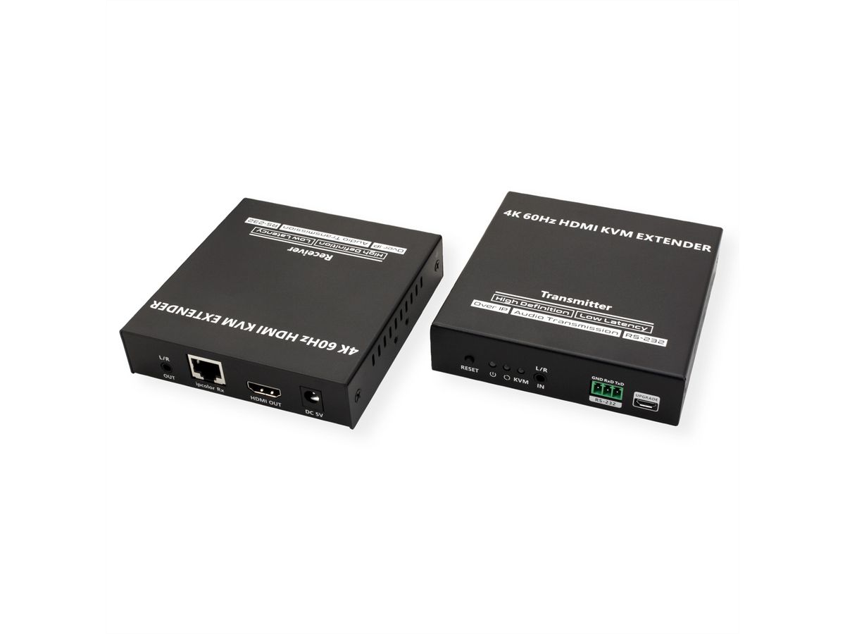 VALUE KVM Verlängerung über Kat.6/6A, HDMI, max. 120m