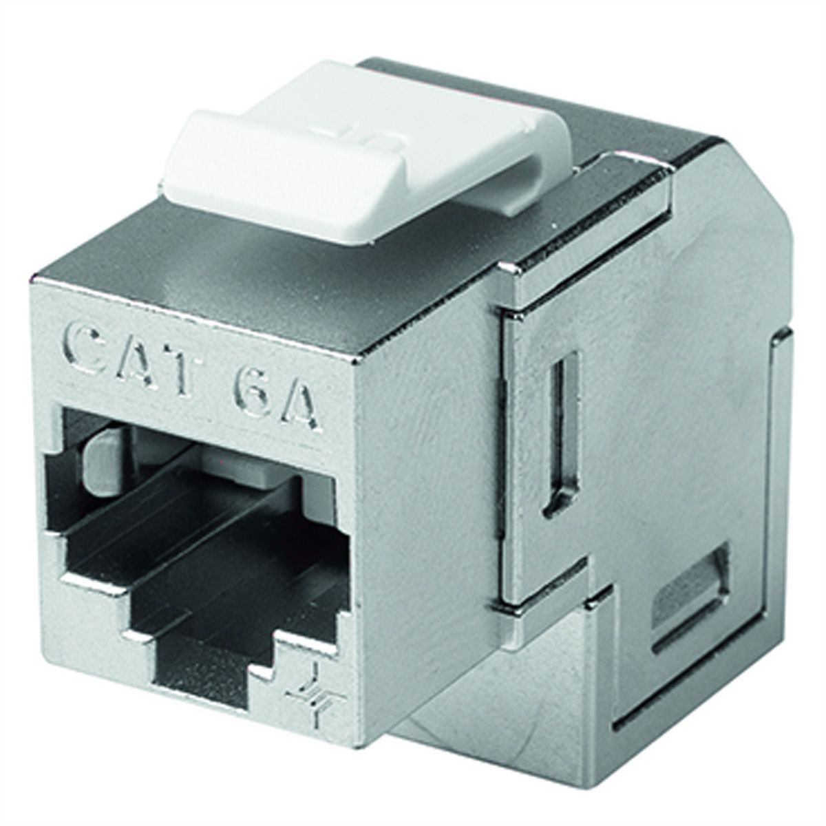 TELEGÄRTNER AMJ-Kupplung 90° Cat.6A, RJ45 (f-f)