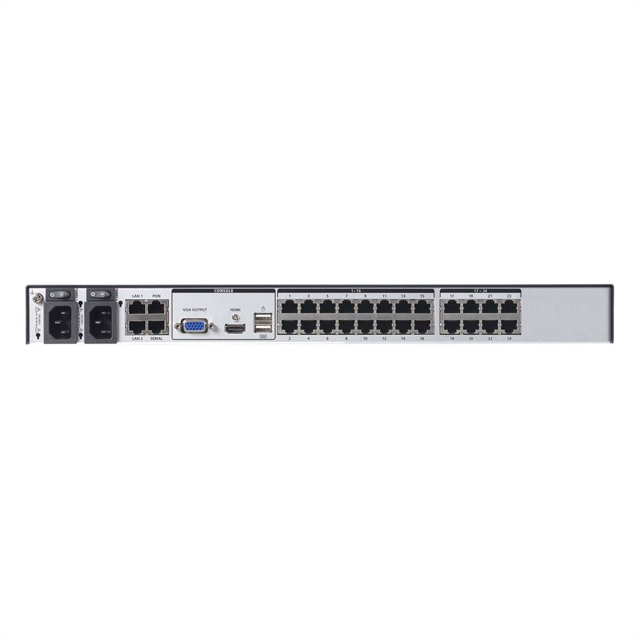 ATEN KN4024VB 24-Port Cat 5 KVM over IP 1 local und 4 remote