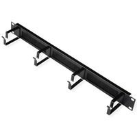 ROLINE 19-Zoll Rangierpanel 1 HE, mit Bürstenleiste 44x60mm schwarz