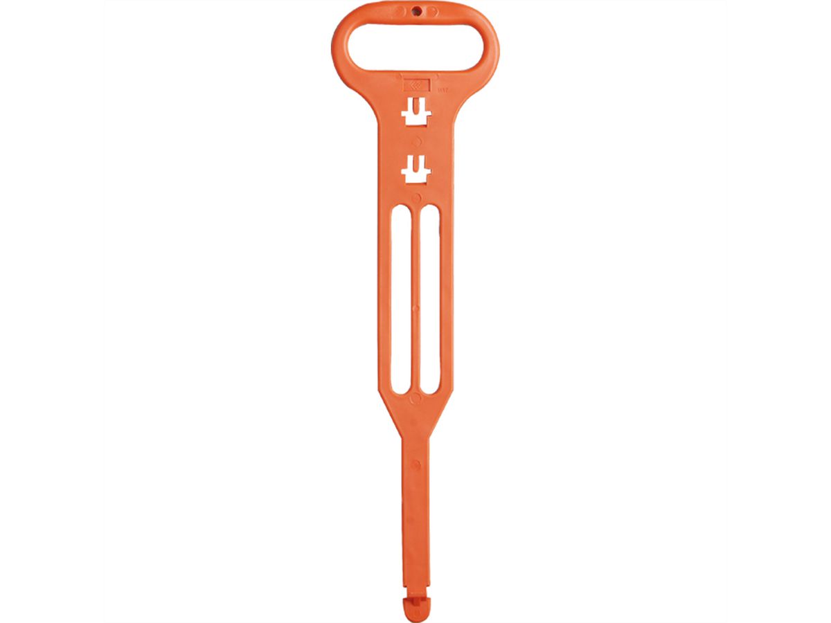 BACHMANN Kabeltragehilfe, PVC, orange, für Leitungen und Schläuche