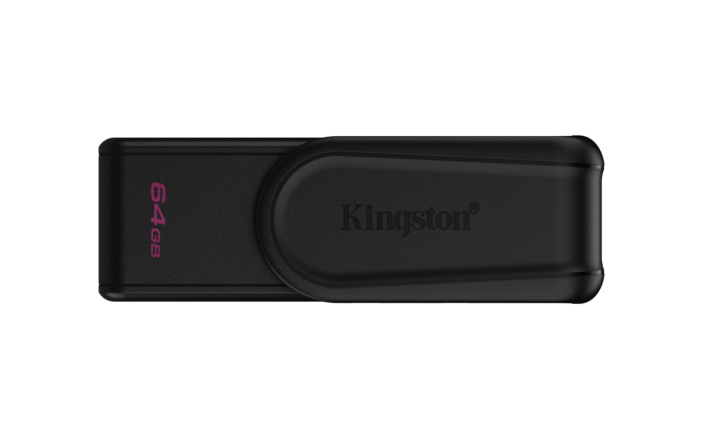 Kingston Technology DataTraveler 64GB Portable USB 3.2 Gen 1 Exodia S (Schwarz/Schwarz)