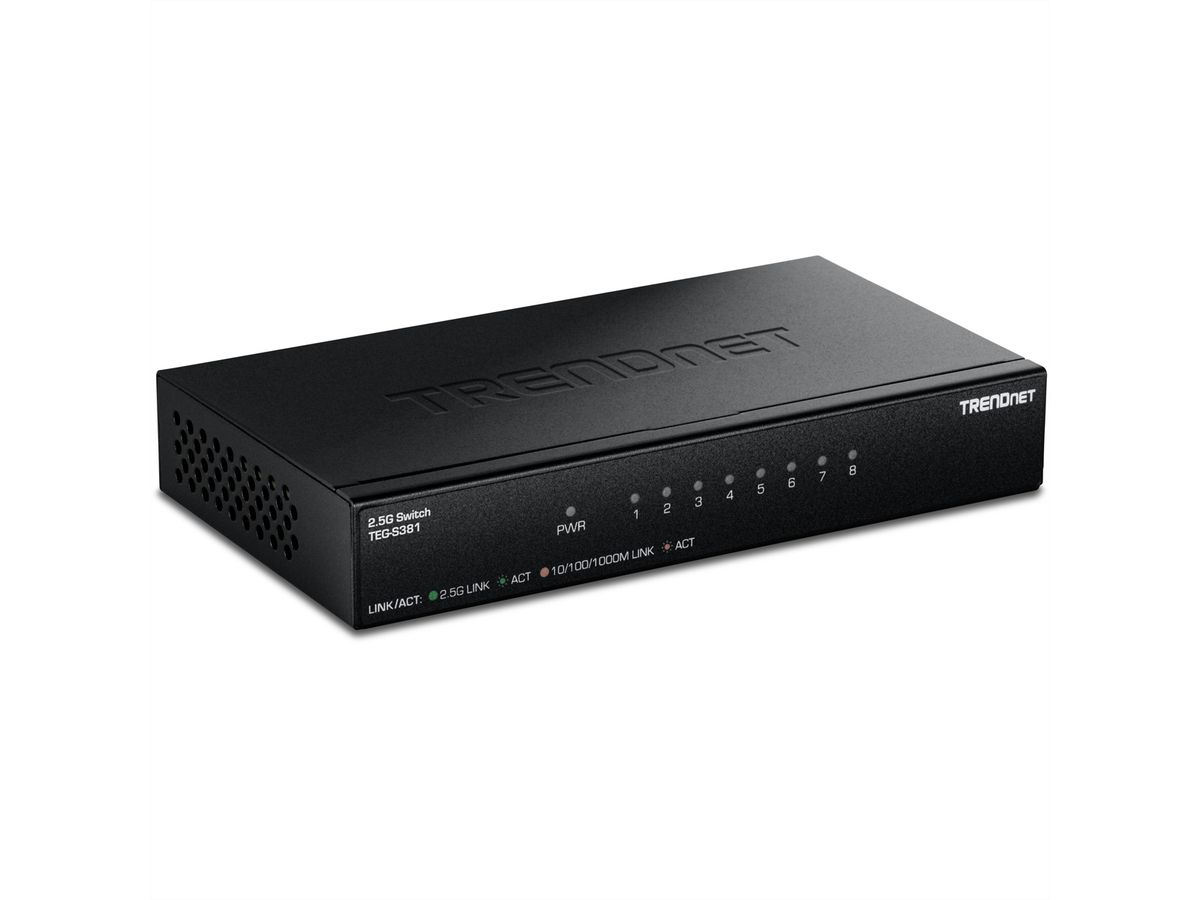 TRENDnet TEG-S381 8-Port 2.5G Switch