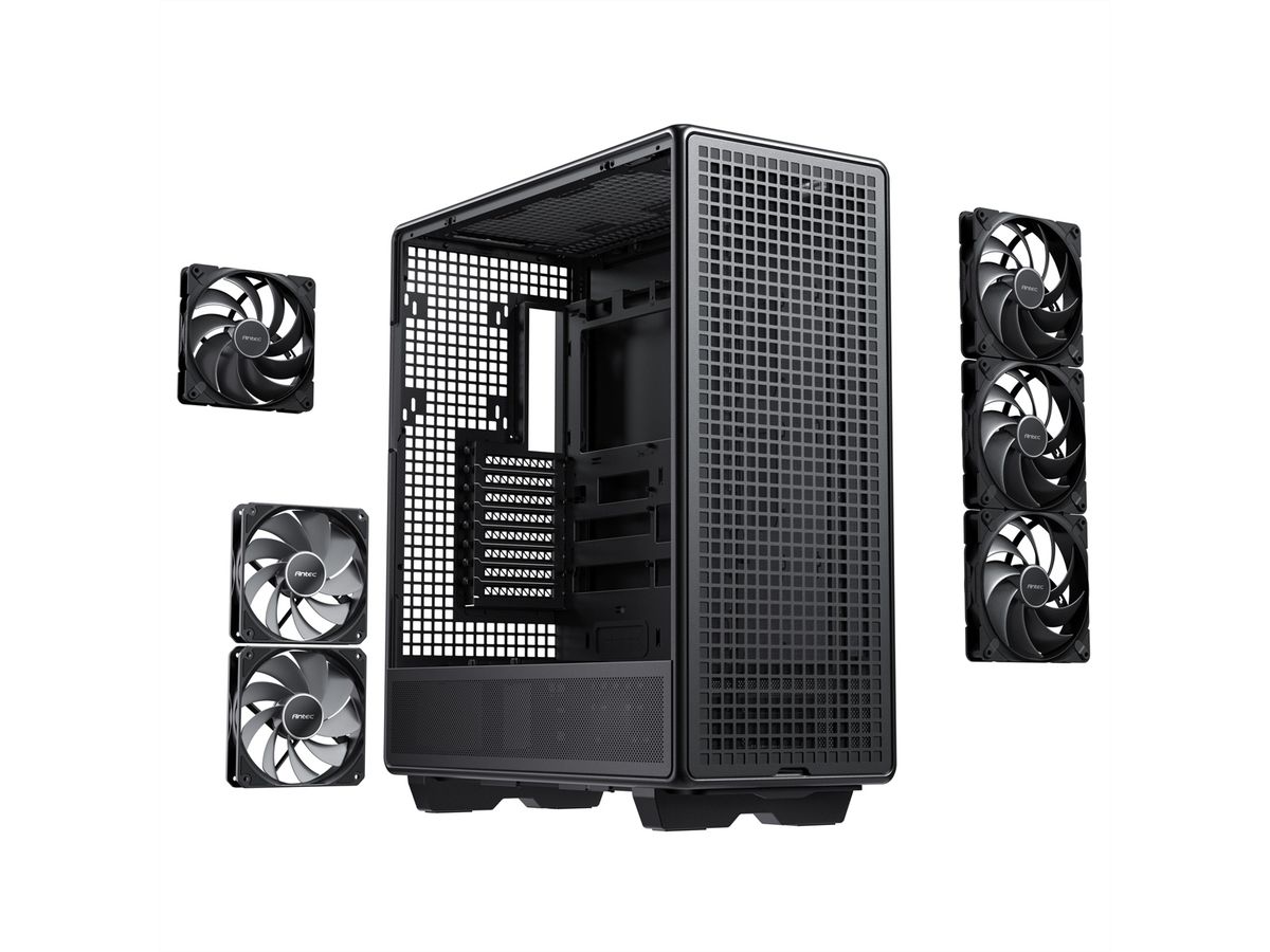 ANTEC 900 PC Gehäuse ATX Full Big Tower, schwarz