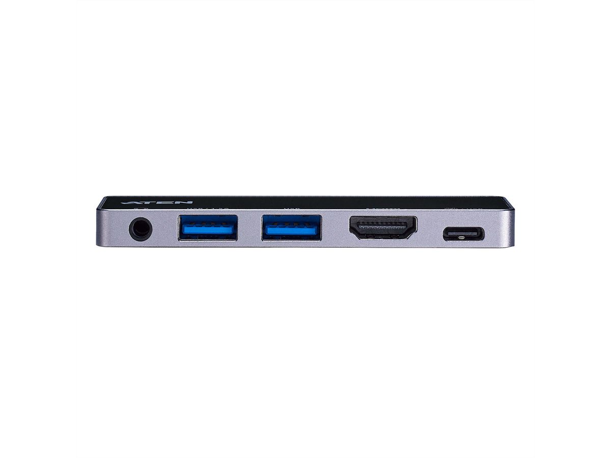 ATEN UH3238 USB-C Reise Dockingstation mit Power Passthrough