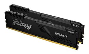 Kingston Technology FURY 16GB 3200MT/s DDR4 CL16 DIMM (2er-Kit) Beast Black