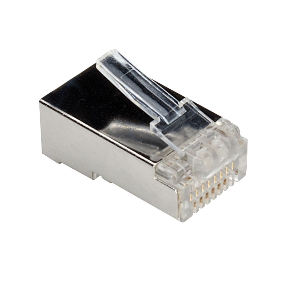 ROLINE Modular-Plug geschirmt, Cat.5e (Class D), 10 Stck