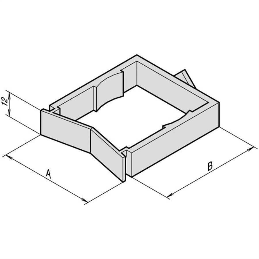 SCHROFF Kabelöse - KABELOESEN TYP1 47X50 25STK