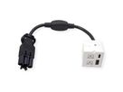 BACHMANN Custom Modul USB Charger Typ A & C 22W, Quickcharge, weiß