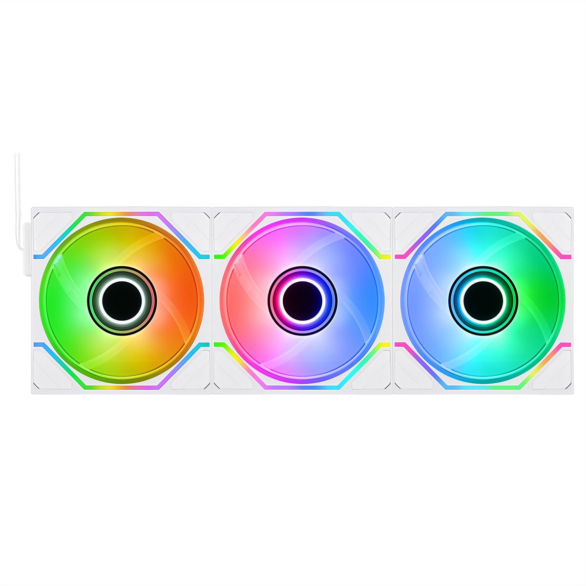 Thermaltake SWAFAN 120 EX INFINITY ARGB Sync 3-Fan Pack, weiß