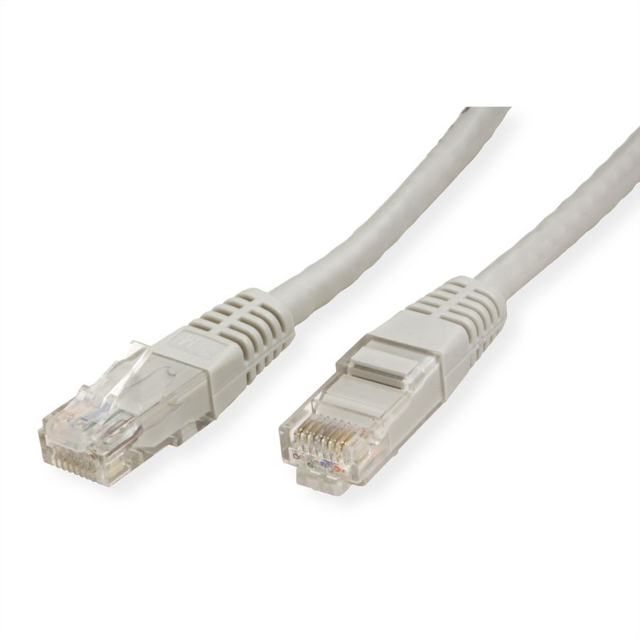 VALUE Patchkabel Cat.6 (Class E) UTP, grau, 2 m