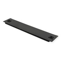 ROLINE 19-Zoll-Blindplatte Snap-in, 2 HE, schwarz