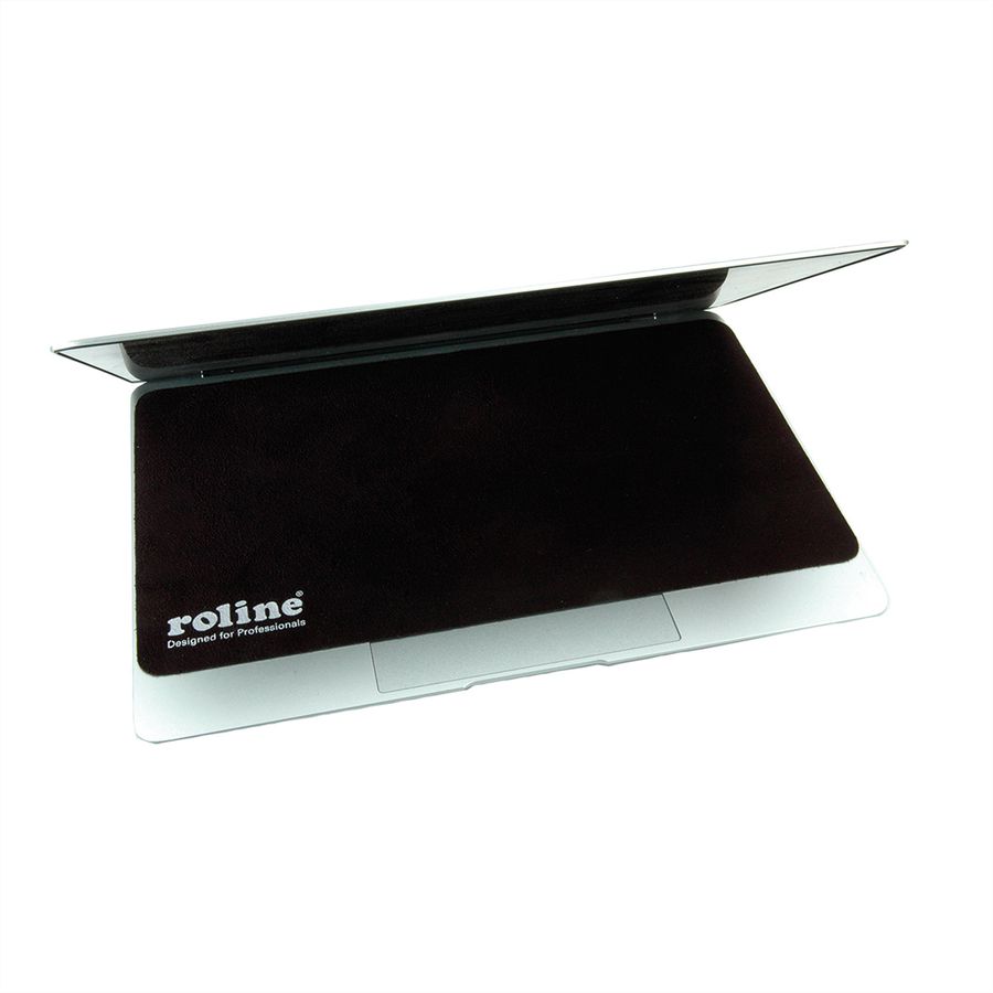ROLINE Mausmatte, 3in1 Notebook Combo Mousepad, schwarz