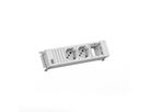 BACHMANN POWER FRAME 2xP40 1xCM 0,2m GST18 RAL9010